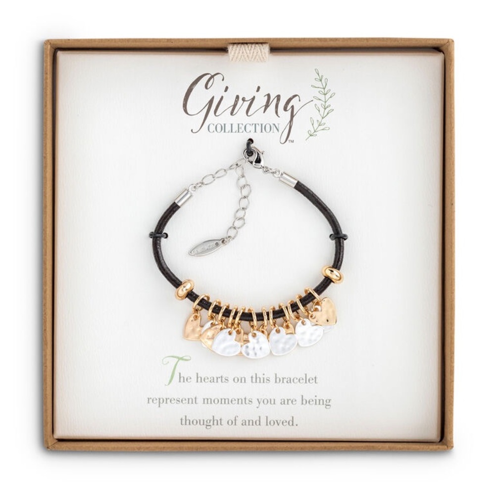 Demdaco Heart giving bracelet